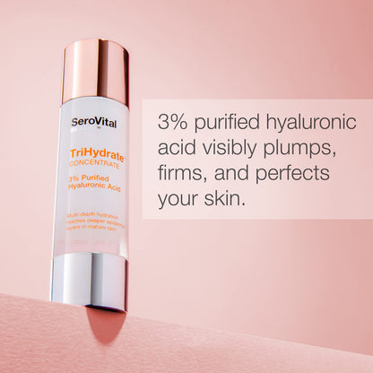 SeroVital Beauty TriHydrate Concentrate - 3% Hyaluronic Acid - 3 Forms - Anti Aging SerovitalBuy Supplements Australia
