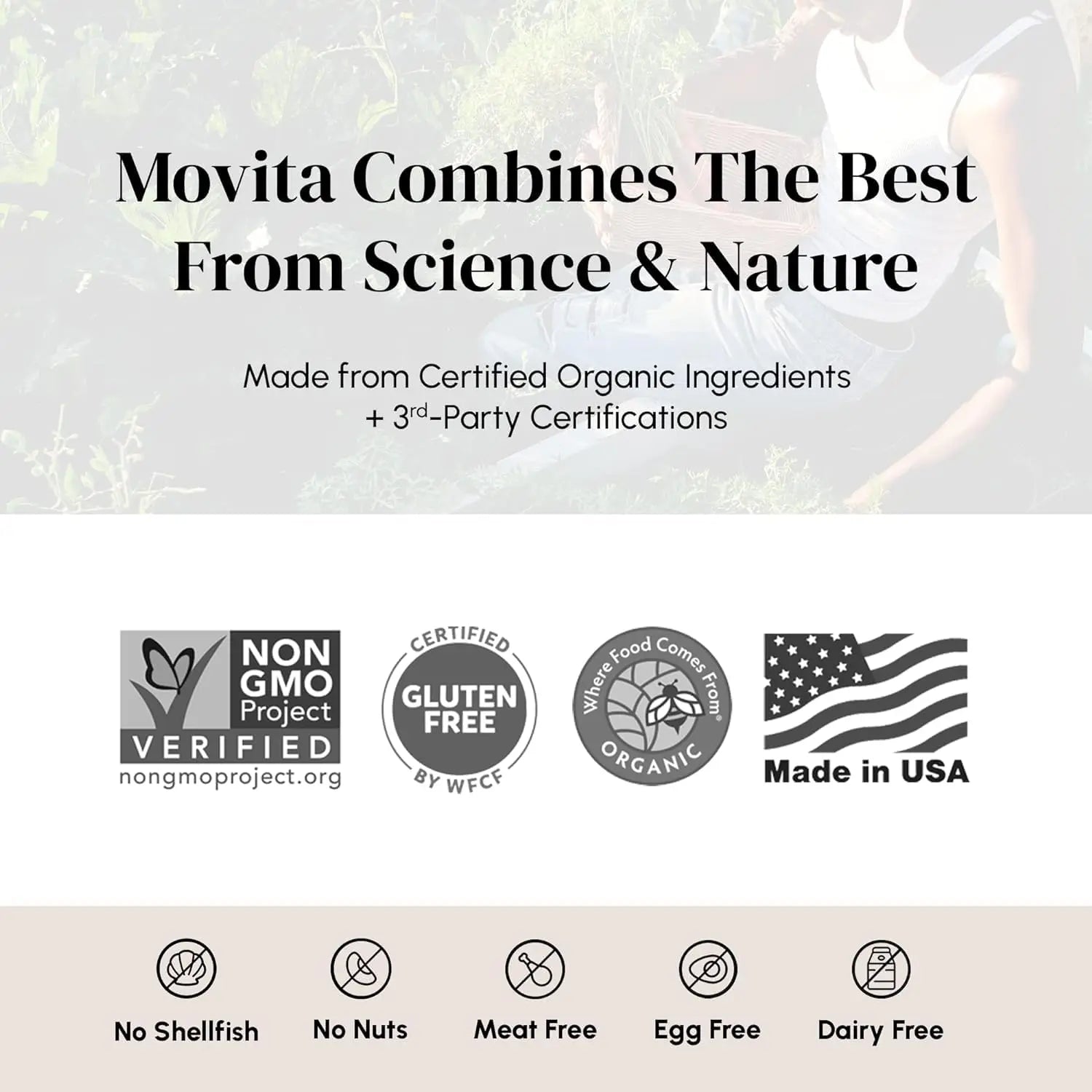Movita Women’s Daily Multivitamin - Organic Fermented Whole Foods for Enhanced Energy, Immunity & Vitality - Vegan MovitaBuy Supplements Australia