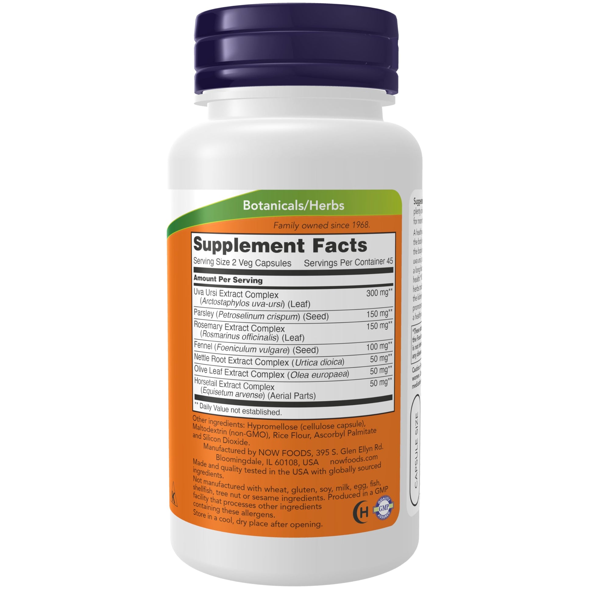 NOW Supplements, Kidney Cleanse with Uva Ursi, Parsley Seed, Fennel, and Horsetail, 90 Veg Capsules NOW FoodsBuy Supplements Australia
