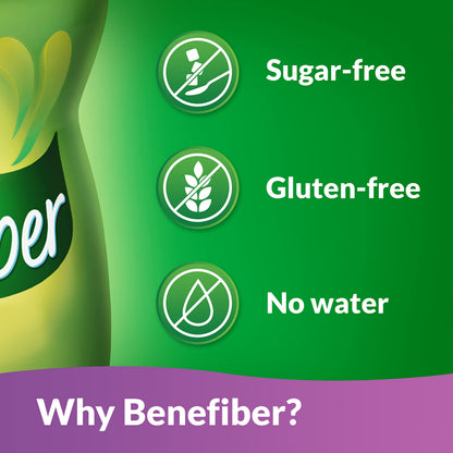 Benefiber Chewable Prebiotic Fiber Supplement Tablets for Digestive Health, Assorted Fruit Flavors BenefiberBuy Supplements Australia
