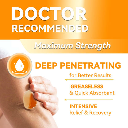 WONDROUSZ Bee Venom Joint Cream, Extra Strength Muscle & Bone Soothing Ointment, for Shoulder, Back, Neck, Hands, Feet, Leg, Knees, Ankle, Arthritis, Meniscus, for Adults, Seniors WONDROUSZBuy Supplements Australia
