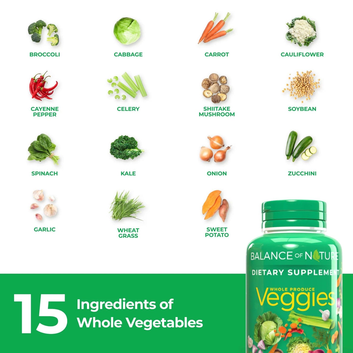 Balance of Nature Whole Veggies Supplement with Superfood Vegetables Balance of NatureBuy Supplements Australia