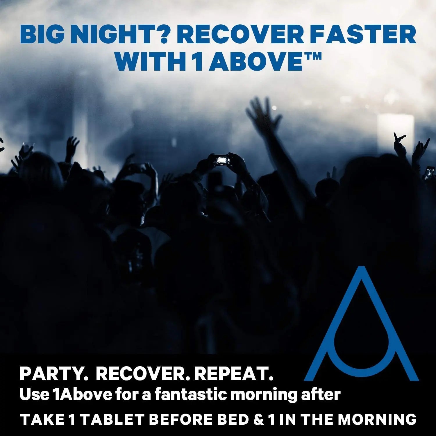1Above Jet Lag Relief Tablets - Citrus-Flavored Effervescent Multivitamin with Pycnogenol Travel Supplement for Hydration, Energy 1ABOVEBuy Supplements Australia