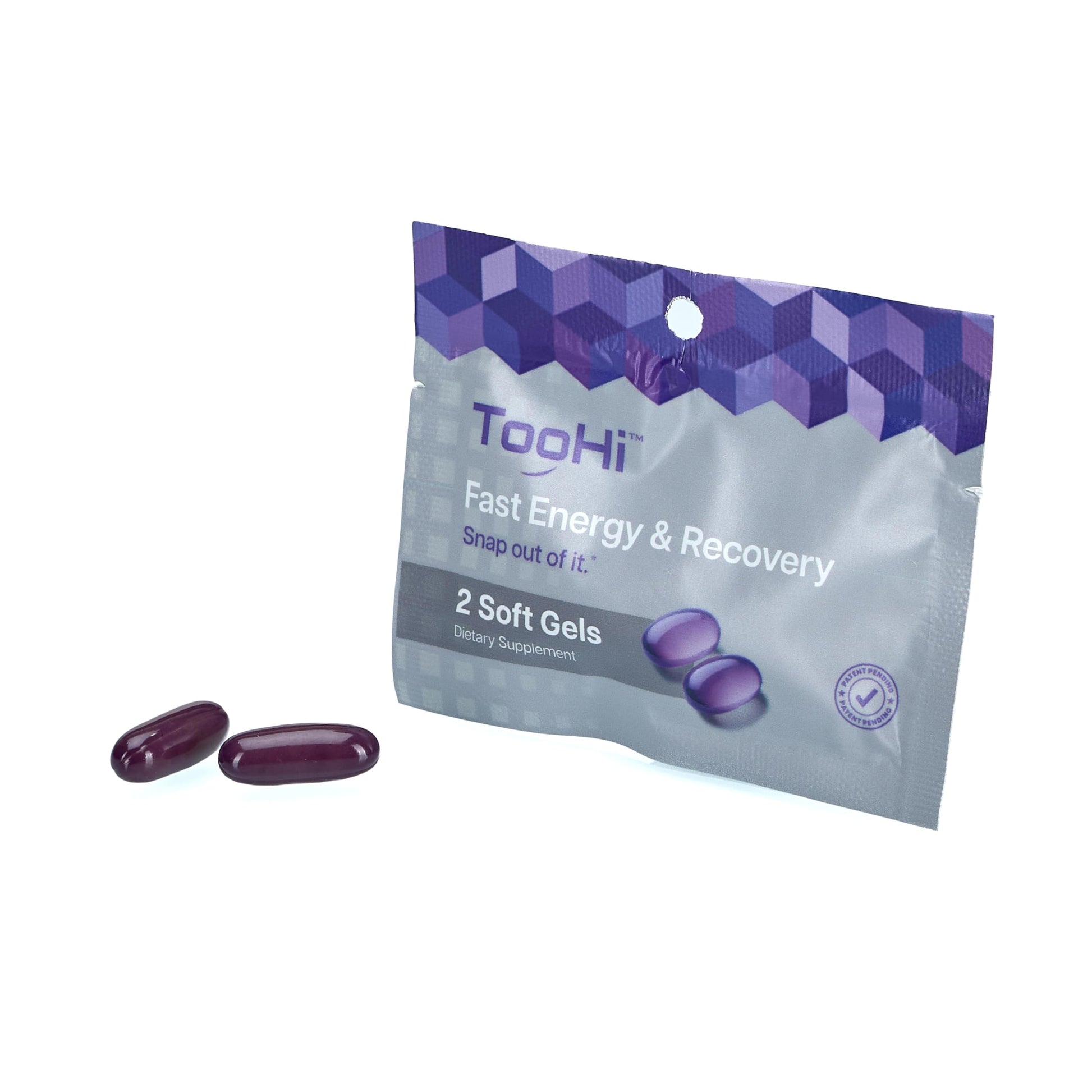 TooHi Reset Softgels - Proprietary Blend with Additional Caffeine (84mg), L-Theanine & Electrolytes | Patent Pending - 10 Doses TooHiBuy Supplements Australia