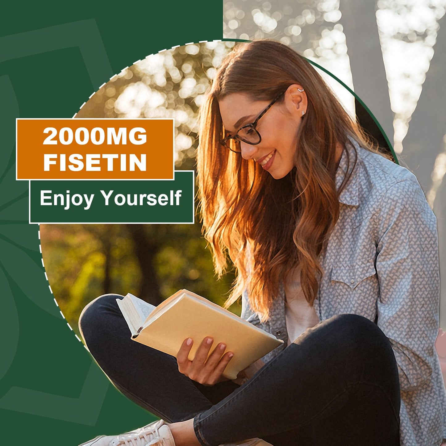 Liposomal Fisetin Supplement, 2000MG, 98% Pure Fisetin Polyphenols Antioxidants, with Quercetin, TMG and Resveratrol, for Healthy Aging, Cognitive Support, 120 Capsules NICMINBuy Supplements Australia