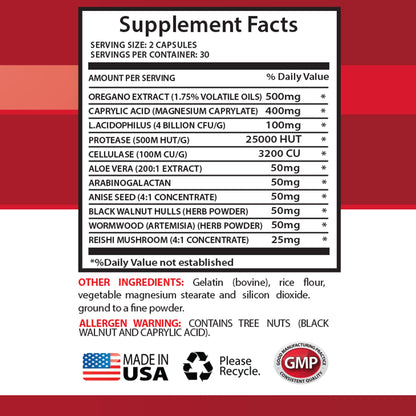 Immunity Support Supplement - Candida Away Plus - Candida Digestive - Candida Cleanse Extra Strength Health Solution PrimeBuy Supplements Australia