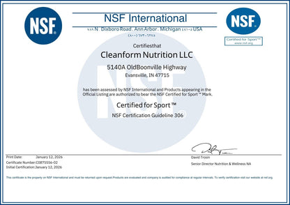 CleanForm Nutrition goBHB® Clean Energy Powder | NSF Sport Certified | Cellular Fuel with BHB Salts | Enhances Endurance, Mental Clarity, Hydration & Recovery | No Caffeine or Sugar | Neutral Flavor CleanForm NutritionBuy Supplements Australia