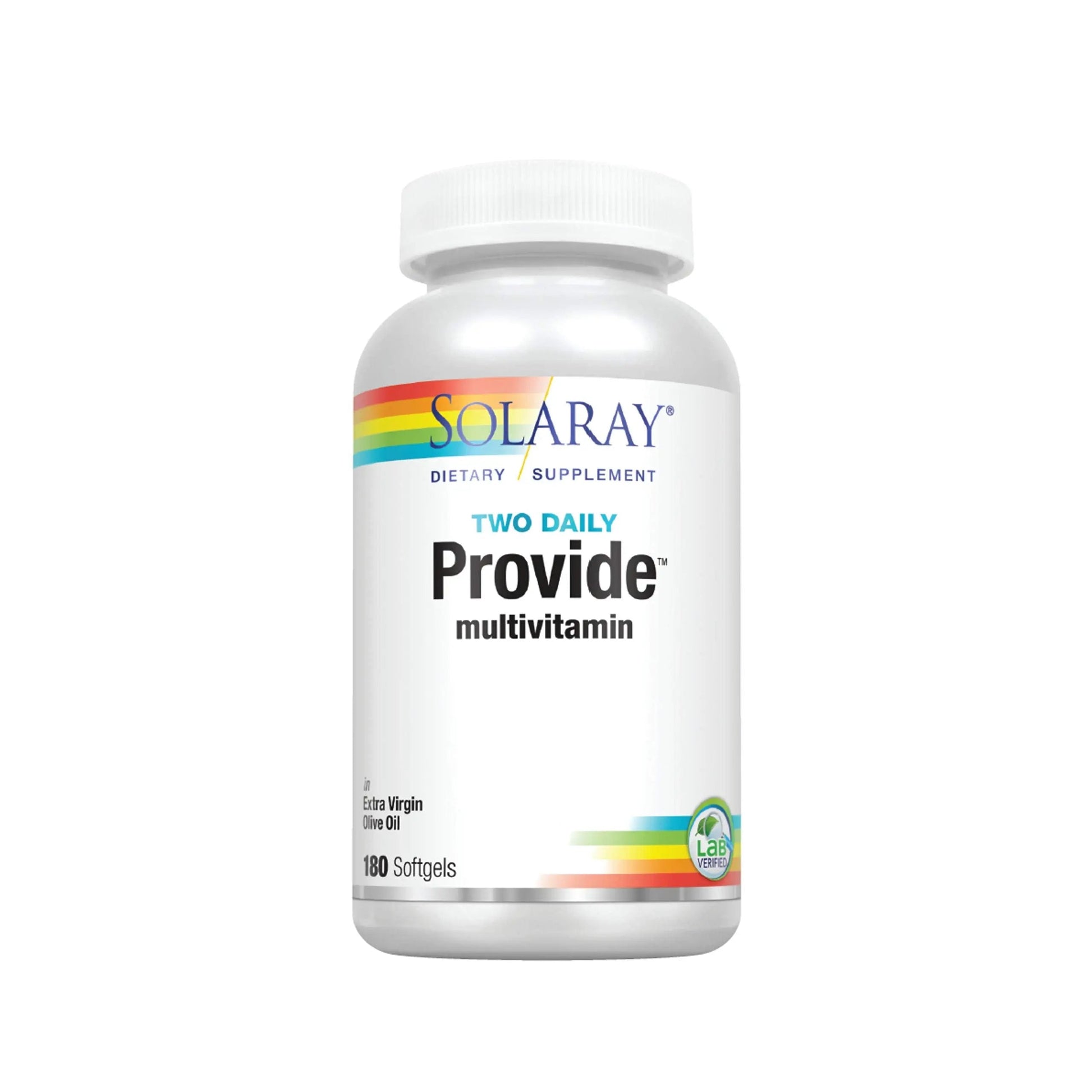 SOLARAY Provide Multivitamin | Two Daily | 180 CT SOLARAY