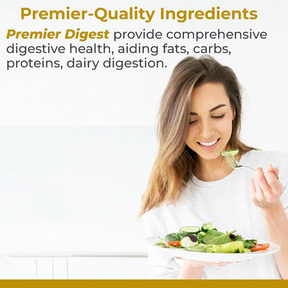Premier Research Labs Active Digestive Enzymes with Probiotic and Prebiotics - Promotes Full-Spectrum Digestive Support - with Amylase, Protease & Lipase, 60 Plant-Sourced Capsules Premier Research LabsBuy Supplements Australia