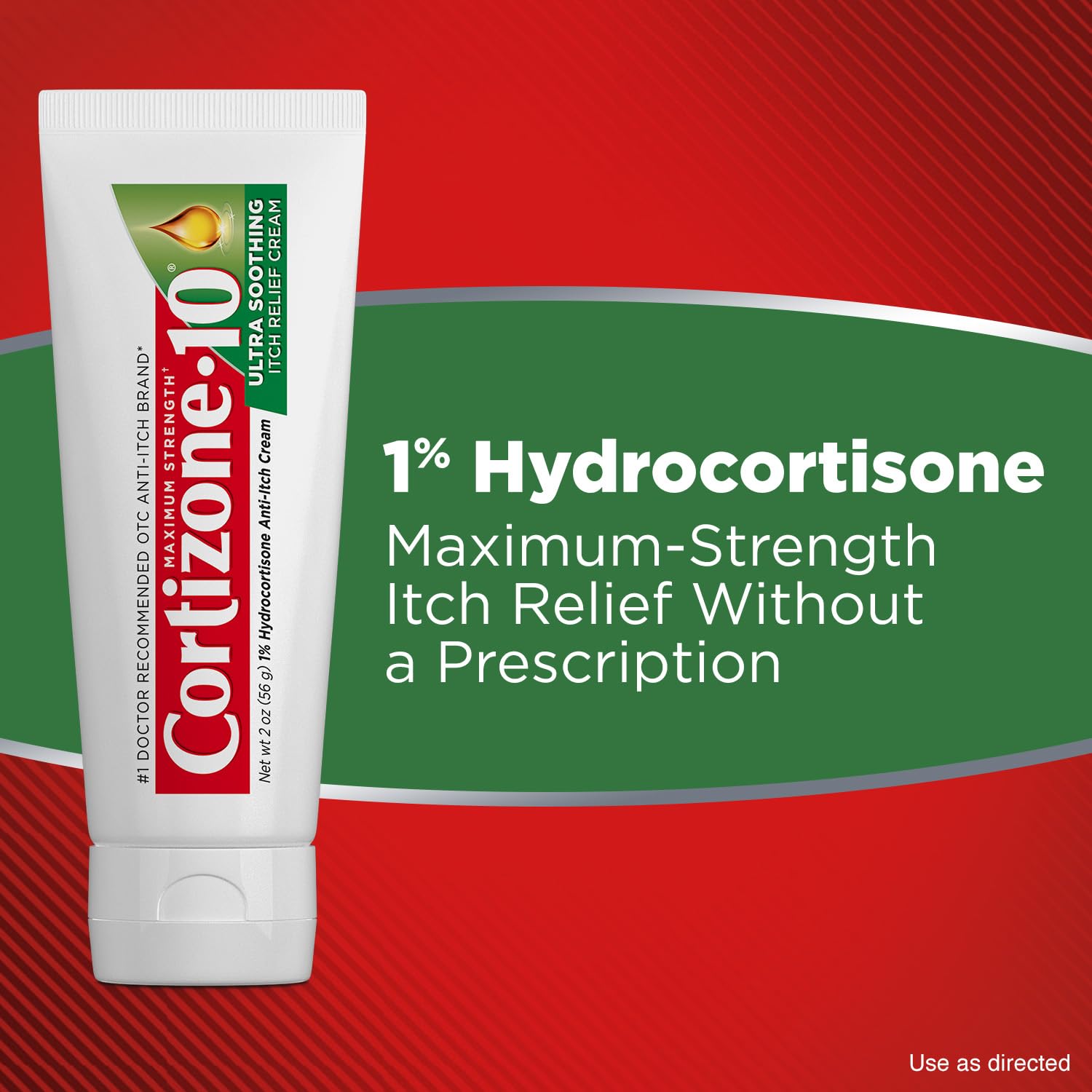 Cortizone-10 Maximum Strength Ultra Soothing Itch Relief Cream, 1% Hydrocortisone, Fast-Acting, Anti-Itch Cream for Bug Bites, Rash, Eczema, Psoriasis, Poison Ivy, Oak, Sumac & More, 2 oz Cortizone 10Buy Supplements Australia
