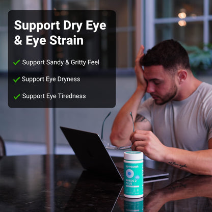 UpNourish AREDS 2 Eye Vitamins for Seniors - Lutein Eye Health Supplement for Adults - Computer Eye Strain Relief, Ocular Health and Dry Eye Support - Vision & Eye Supplements for Women and Men UpNourishBuy Supplements Australia