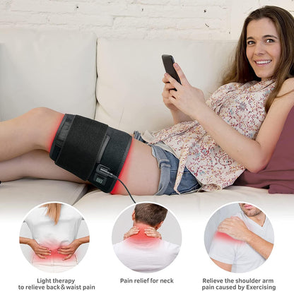 UTK Red Light Therapy Pad for Body Pain Relief, LED 660＆850nm Wearable Wrap Deep Therapy UTKBuy Supplements Australia