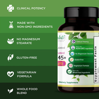 EMERALD LABS Women's 45+ 1-Daily Multi - Complete Multivitamin for Comprehensive Support, Bone & Heart Health* EMERALD LABSBuy Supplements Australia