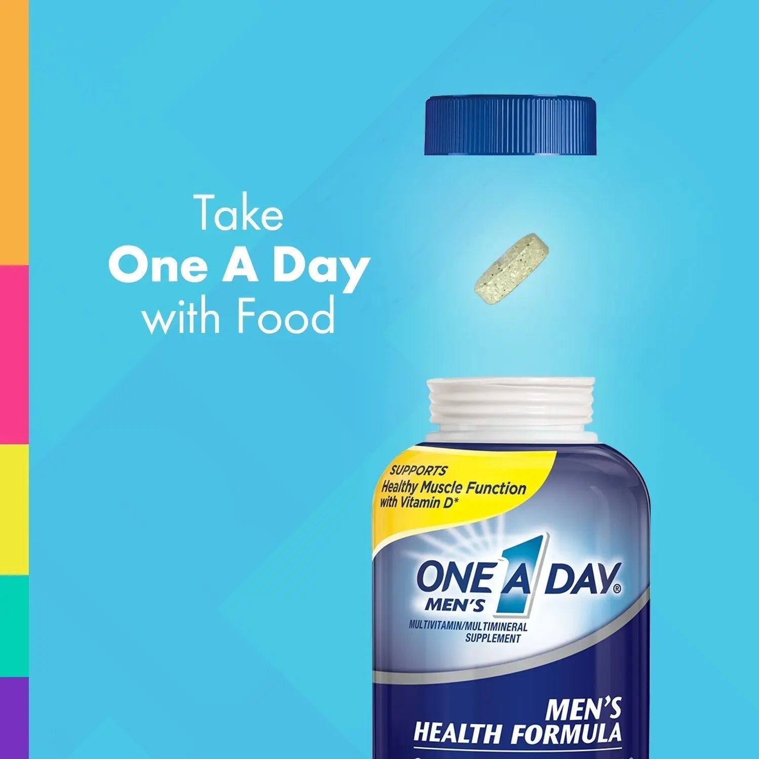 One A Day Pills Multivitamin Multimineral Supplement Tablets ONE A DAY