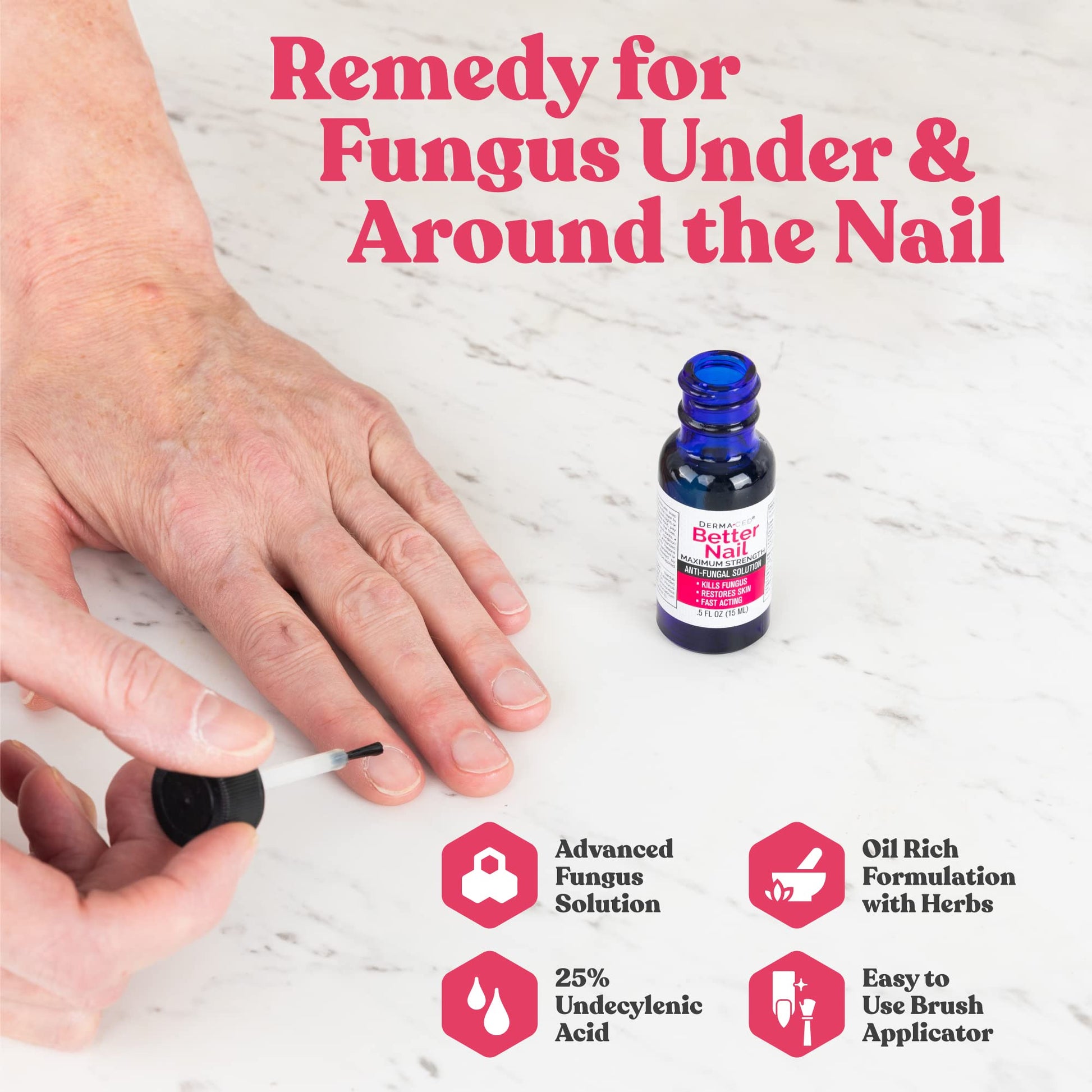 Better Nail - Treatment for Fungus Under & Around the Nail - Maximum Strength 25% Rejuvica HealthBuy Supplements Australia