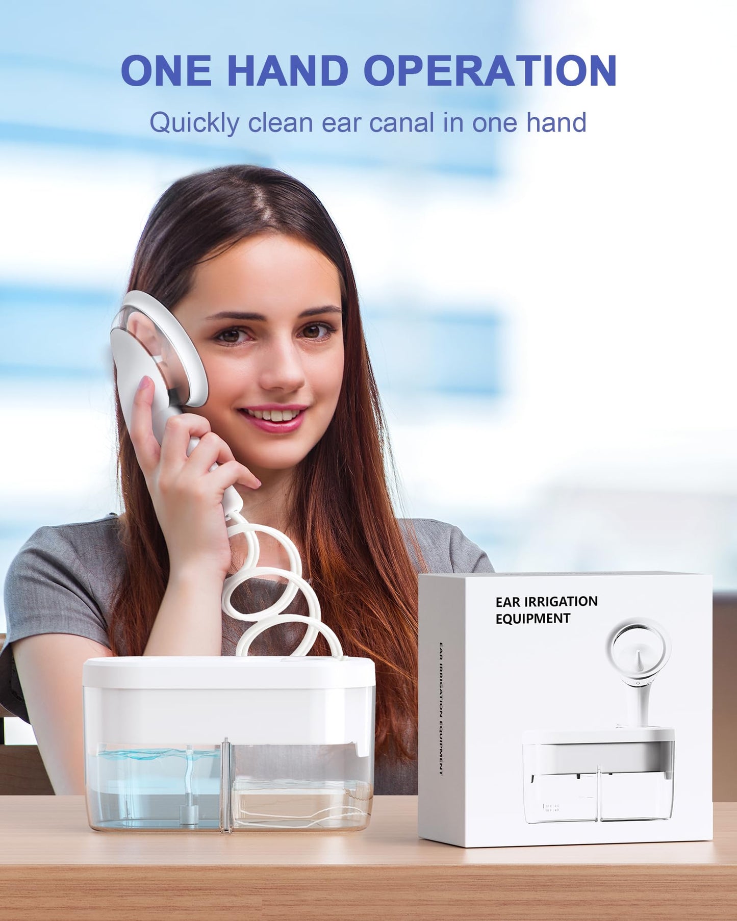 Water Powered Ear Cleaner, Ear Wax Removal Kit with Sewage System KAUGICBuy Supplements Australia