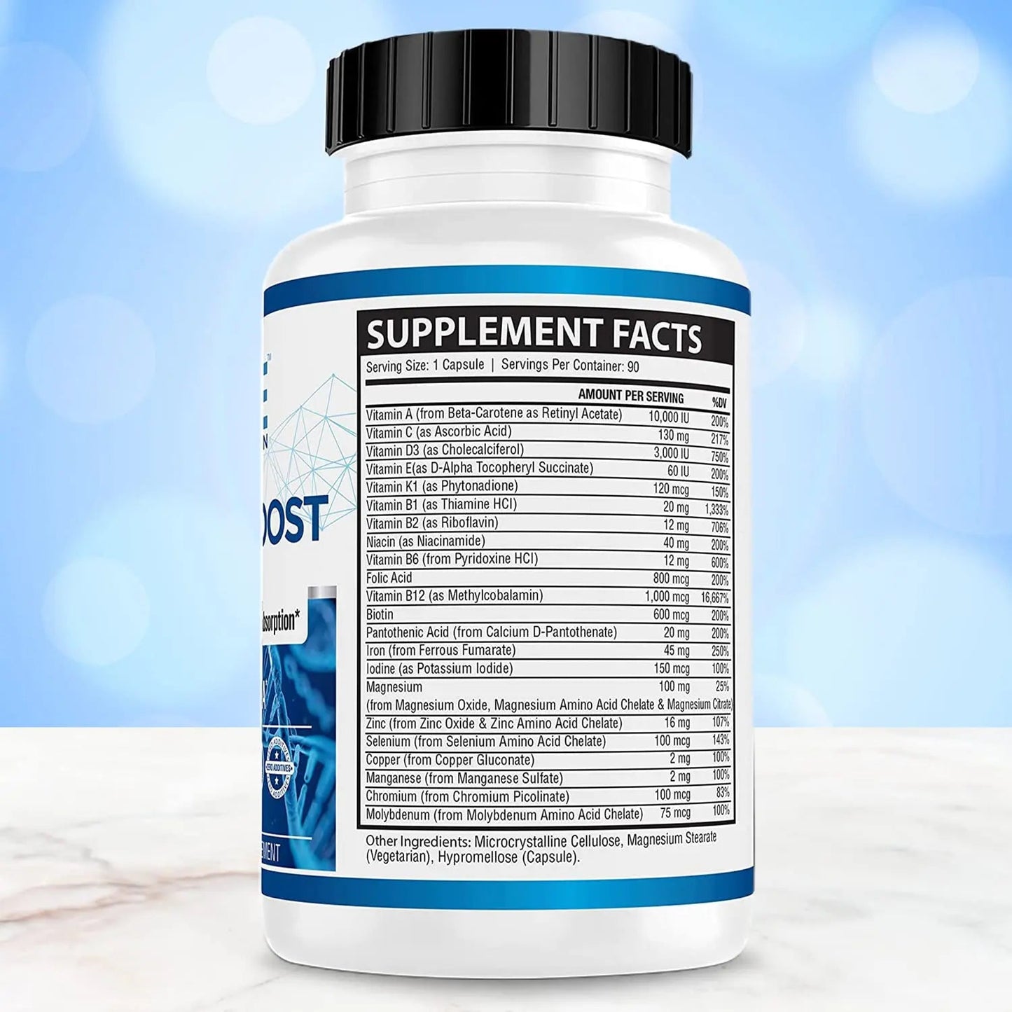 Bariatric Boost One-A-Day Multivitamin 90 Day Supply with 45mg Iron Post Gastric Bypass Sleeve Surgery | Non-GMO, Gluten Free, Bariatric Multivitamin Made in USA | ACE NUTRITIONBuy Supplements Australia