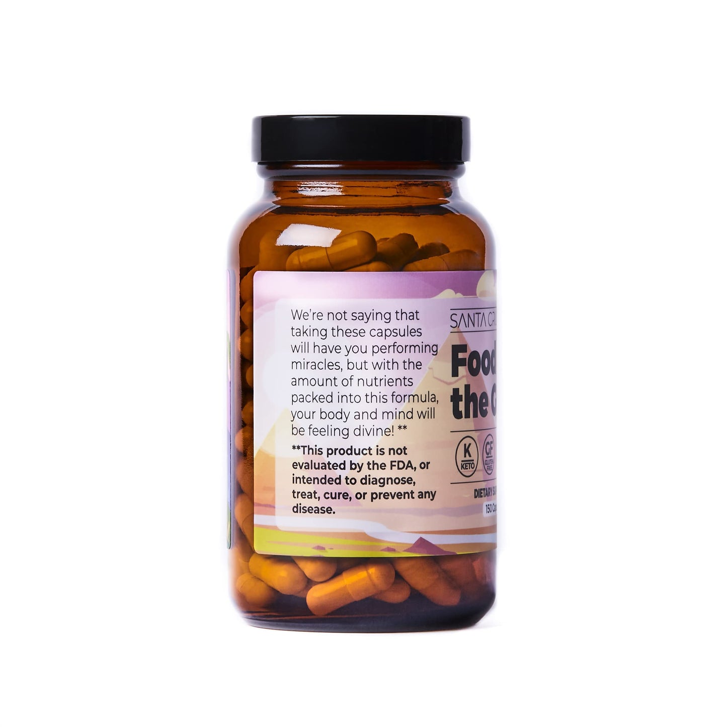 Santa Cruz Paleo, Food of the Gods Grass Fed Beef Organ Supplement for Men and Women, with Collagen, Maca Root, Colostrum, Bone Broth, Iron, Vitamin B12, Gluten Free, Keto Friendly, 30 Servings Santa Cruz PaleoBuy Supplements Australia