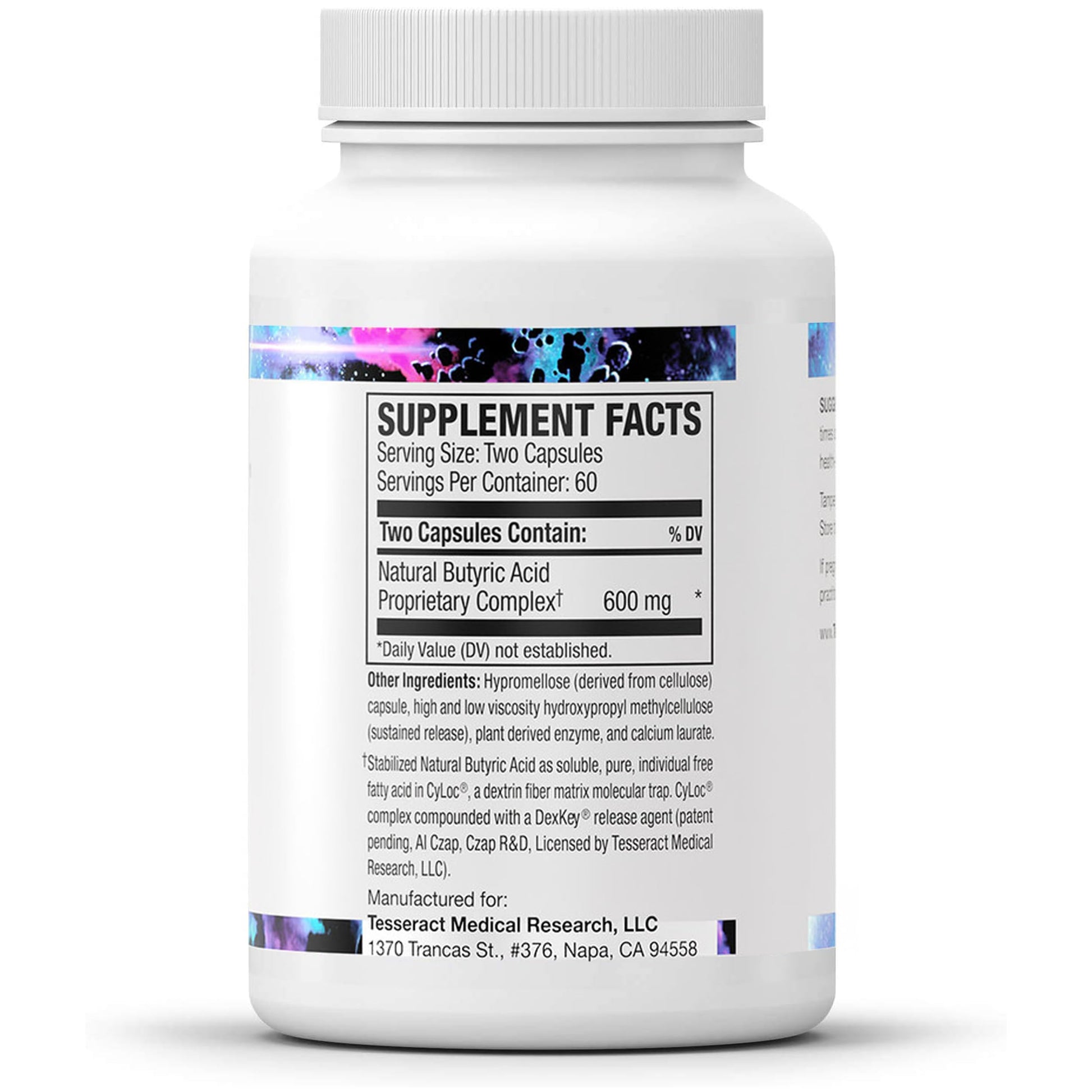 Tesseract Medical Research ProButyrate Gut Health Supplement, Butyric Acid Complex & TetraCumin SR Joint Support Supplement, Sustained Release Tesseract Medical ResearchBuy Supplements Australia