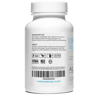 Alerna Kidney Health Uric Acid Support Supplement – Tart Cherry, Celery Seed, Turmeric, Quercetin – 60 Vegetarian Tablets (Pack of 3) Alerna Kidney HealthBuy Supplements Australia