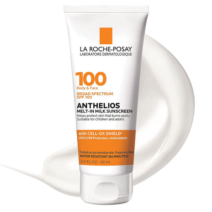 La Roche-Posay Anthelios Melt-in Milk Body & Face Sunscreen Lotion Broad La Roche-PosayBuy Supplements Australia