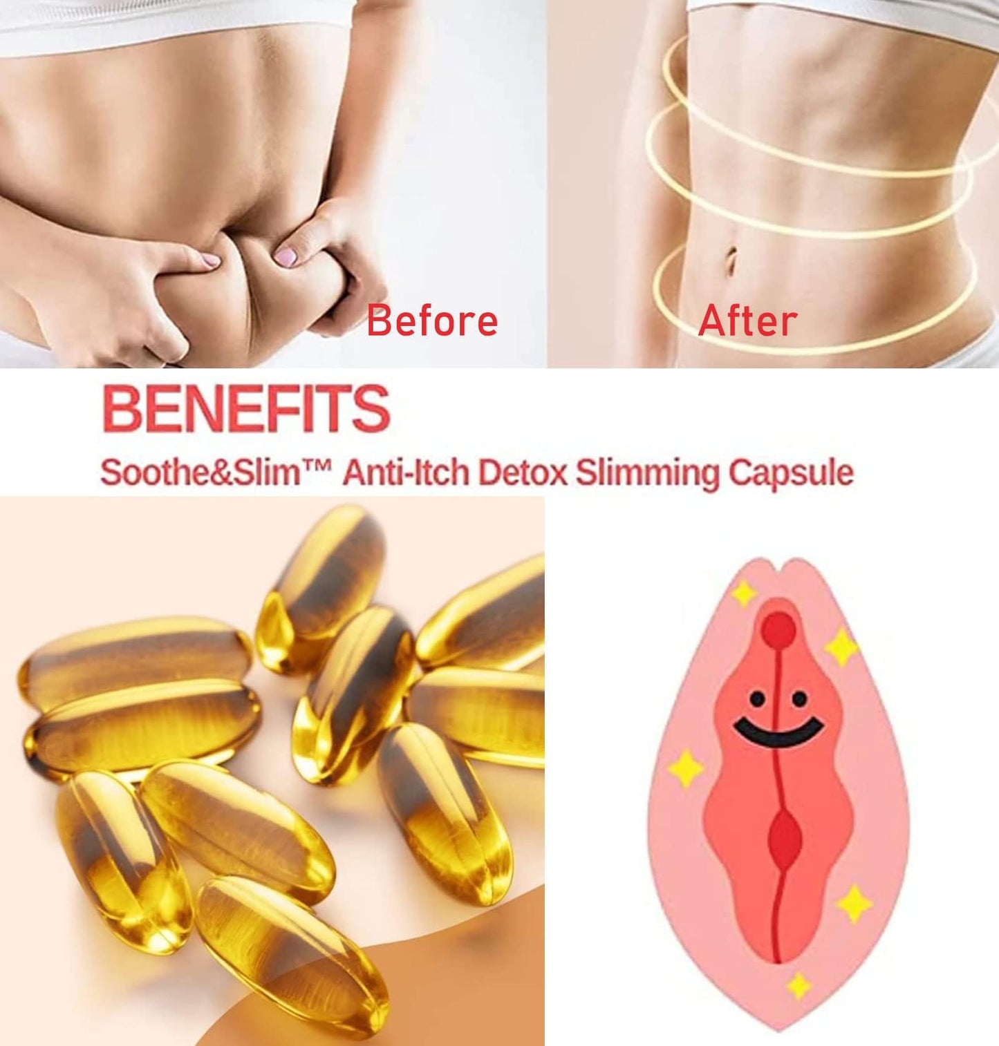 Dexcara Detox Repair,2024 New Natural Repair Vagianal Capsules,Natural Detox Viginal Capsules GenericBuy Supplements Australia