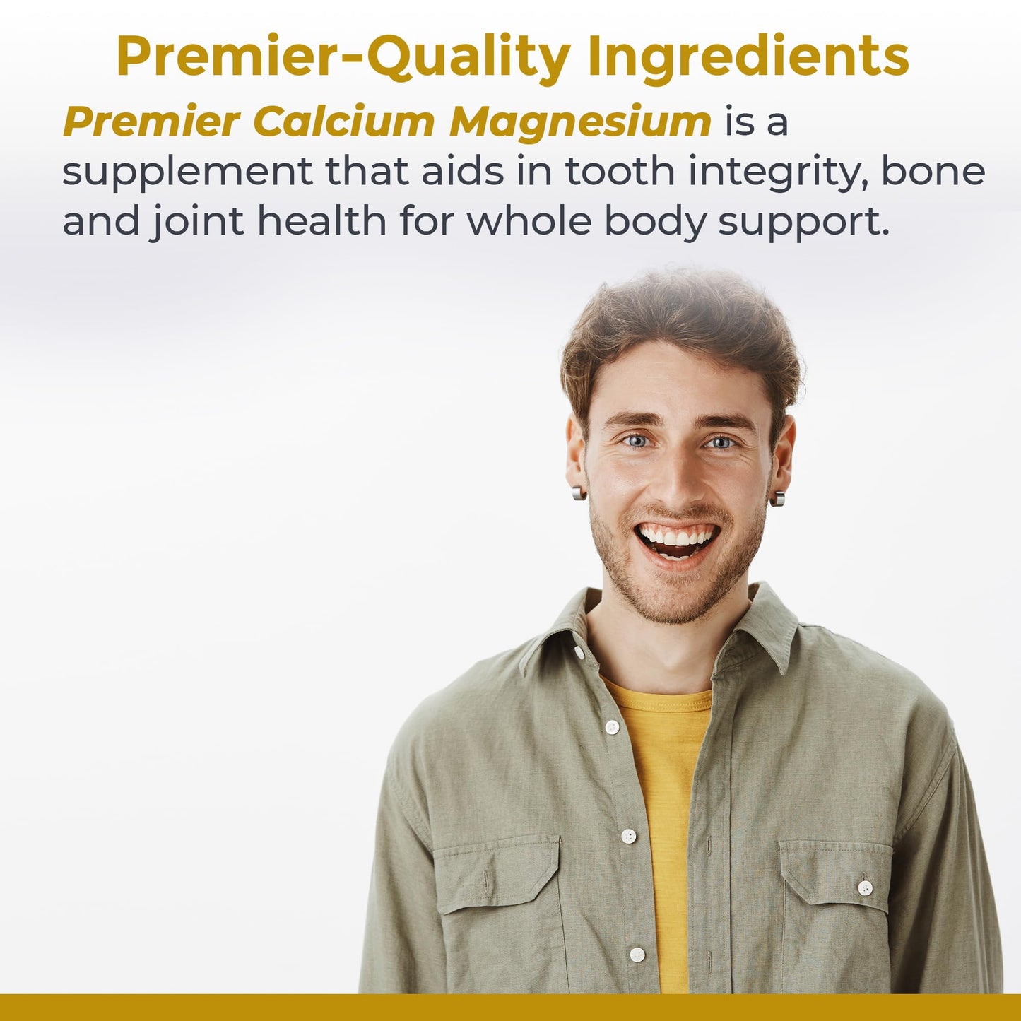 Premier Research Labs Calcium Magnesium Powder - Natural Coral Calcium Powder for Bone Health, Mix with Water for Alkaline PH Balance - 8 oz Premier Research LabsBuy Supplements Australia