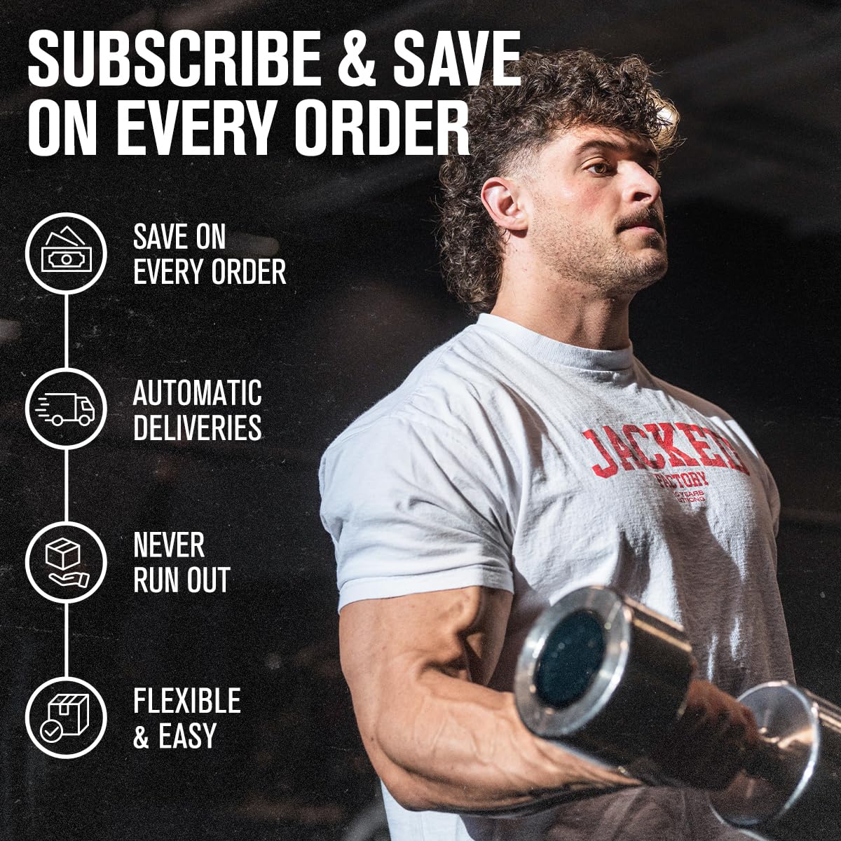 Jacked Factory NITROSURGE Shred Pre Workout Supplement - Energy Booster, Instant Strength Gains, Sharp Focus, Powerful Pumps - Nitric Oxide Booster & PreWorkout Powder