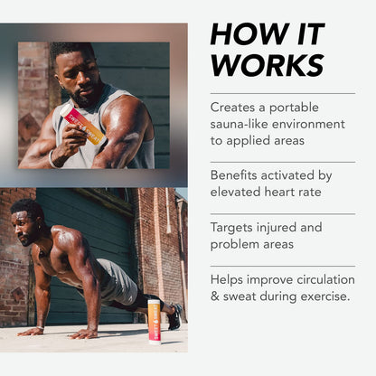 Sweet Sweat Workout Enhancer Roll-On Gel Stick - Sweat Harder and Faster Sports ResearchBuy Supplements Australia