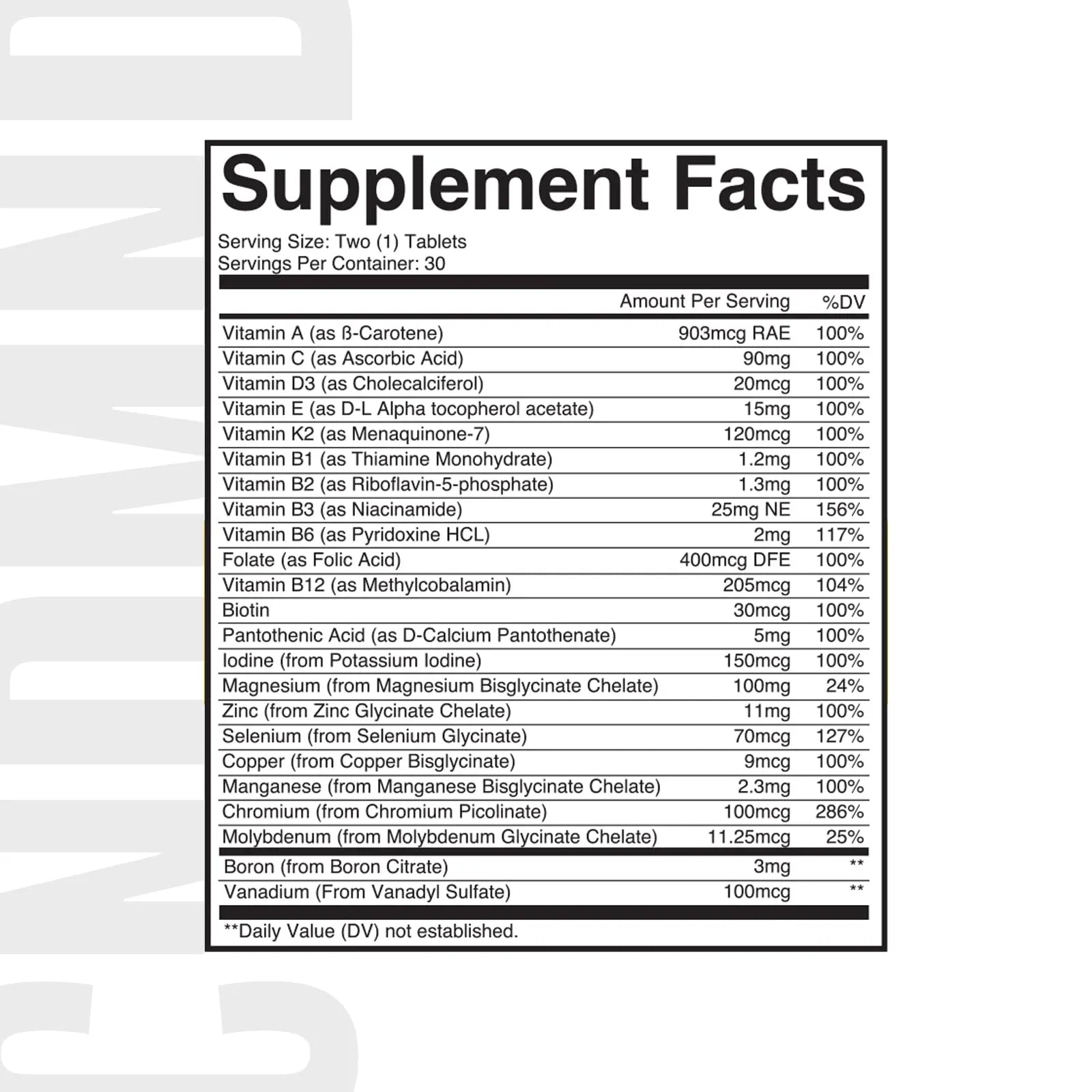 CONDEMNED Multivitamin for Men & Women | for Overall Wellness | Essential Vitamins, Minerals, & Nutrients CONDEMNEDBuy Supplements Australia