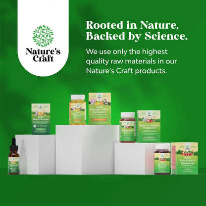 Natures Craft USDA Organic Probiotic Gummies for Kids - Vegan Non-GMO Kids Probiotic Gummy Vitamin for Immunity and Digestive Health Natures CraftBuy Supplements Australia