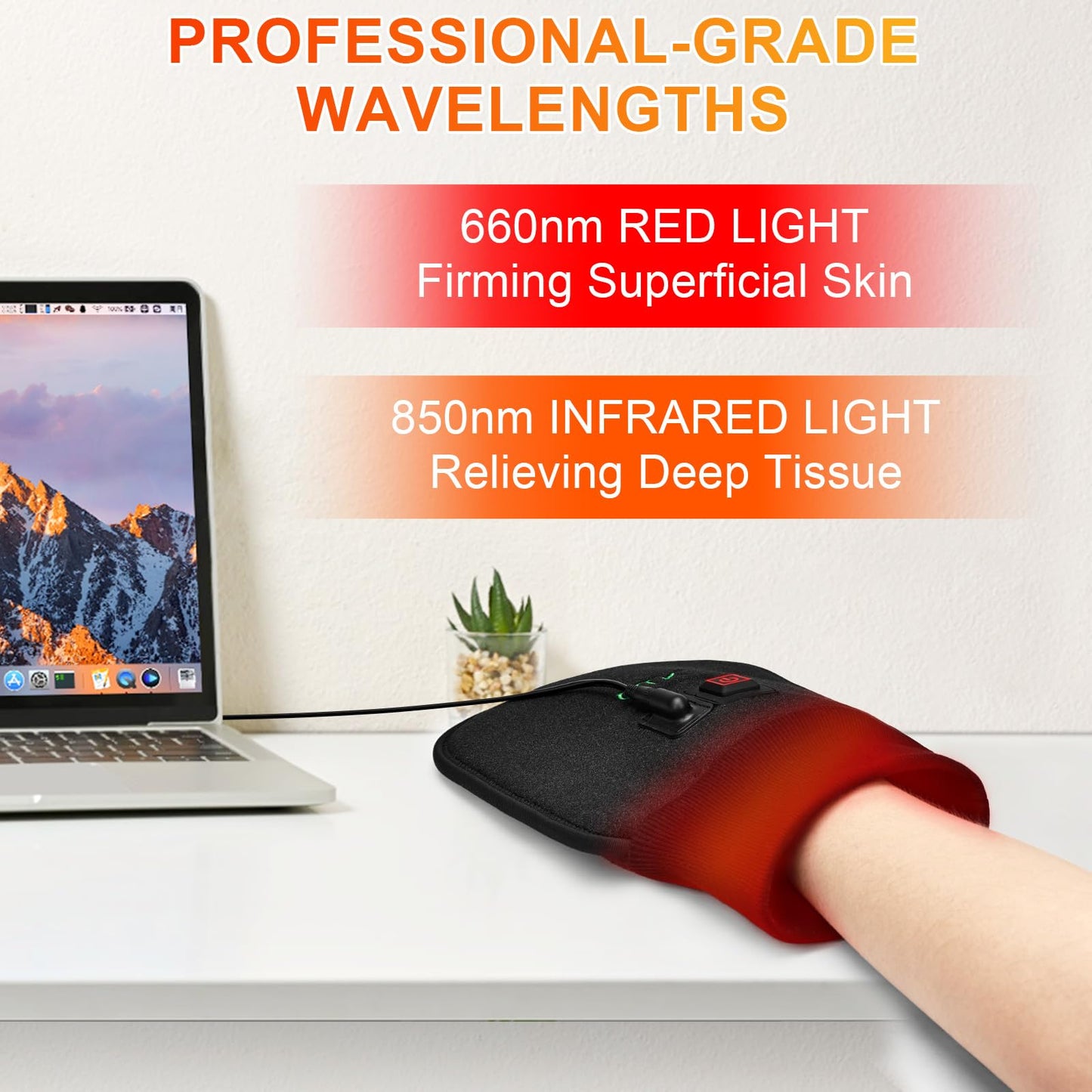 UTK Red Light Therapy Glove for Hands, Double-Sided Infrared Light Therapy Device for Finger UTKBuy Supplements Australia