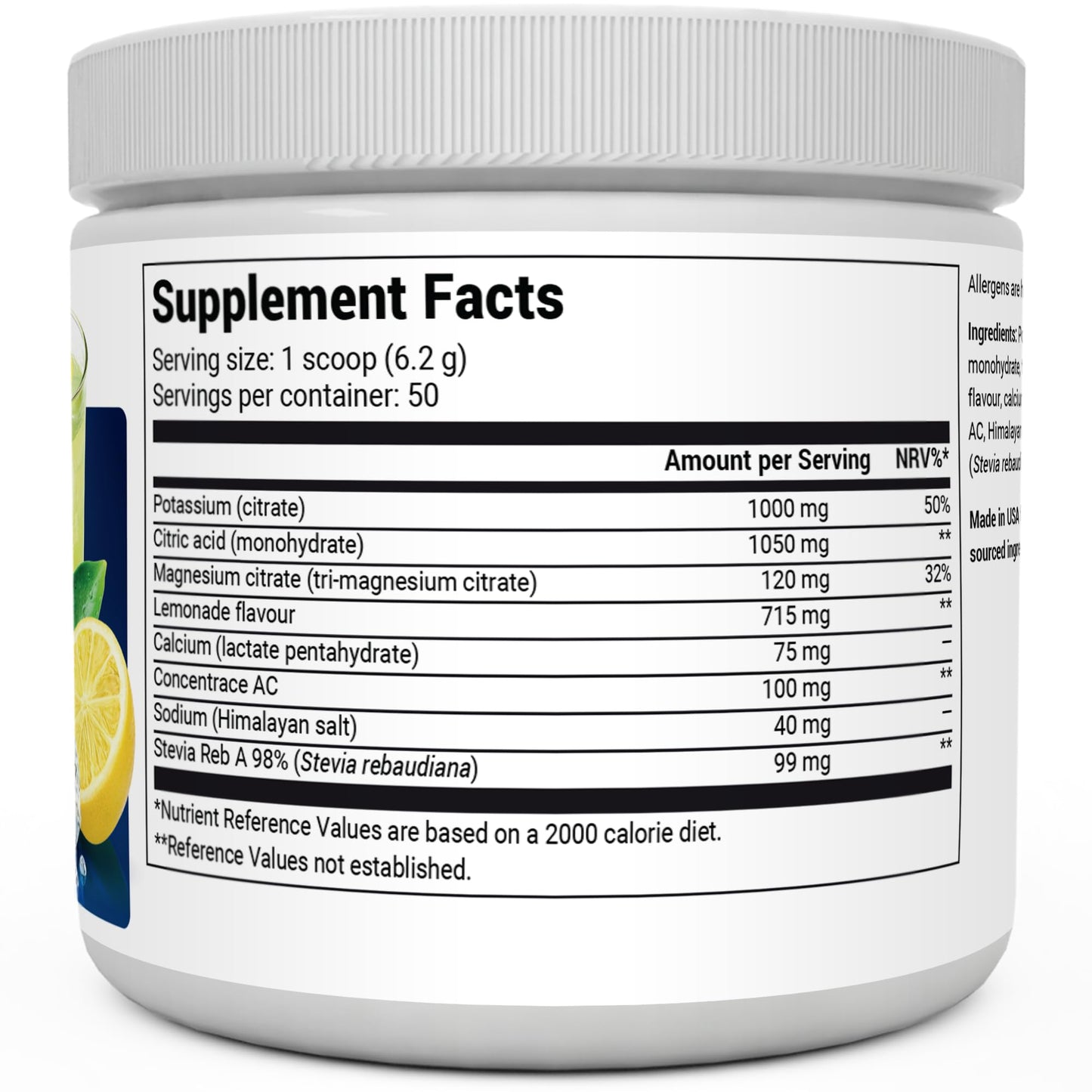 Dr. Berg Electrolyte Powder - Electrolyte Drink Supplements with 1000mg Potassium Dr. Berg NutritionalsBuy Supplements Australia