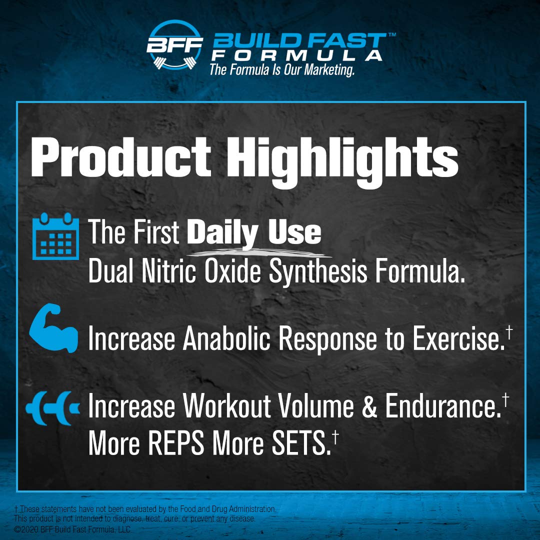 VASOBLITZ Award Winning Dual Nitric Oxide Pre Workout with NO3T Arginine Nitrate BFF Build Fast FormulaBuy Supplements Australia