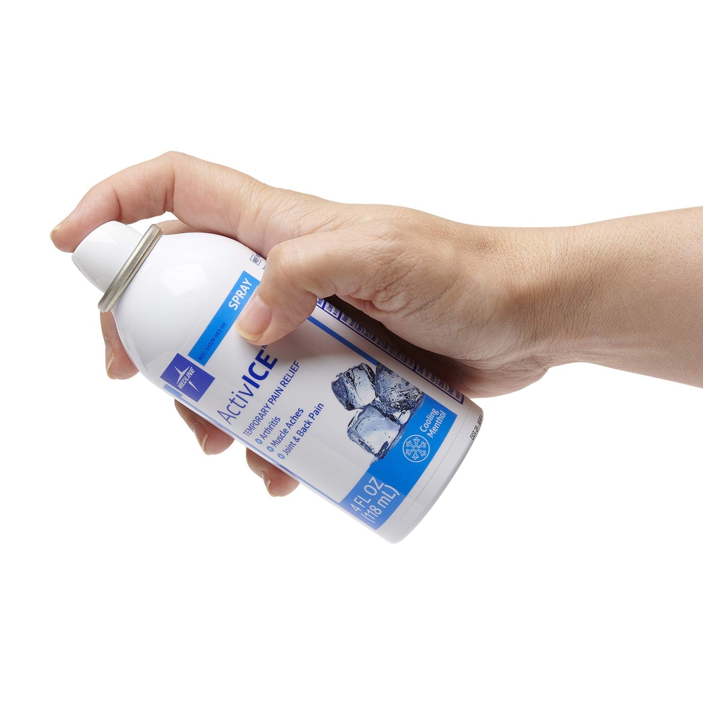 Medline ActivICE Spray Cooling Gel, Topical Pain Relief for Arthritis, Joint, Muscle, Back & Body Aches & Pain, 4 oz MedlineBuy Supplements Australia