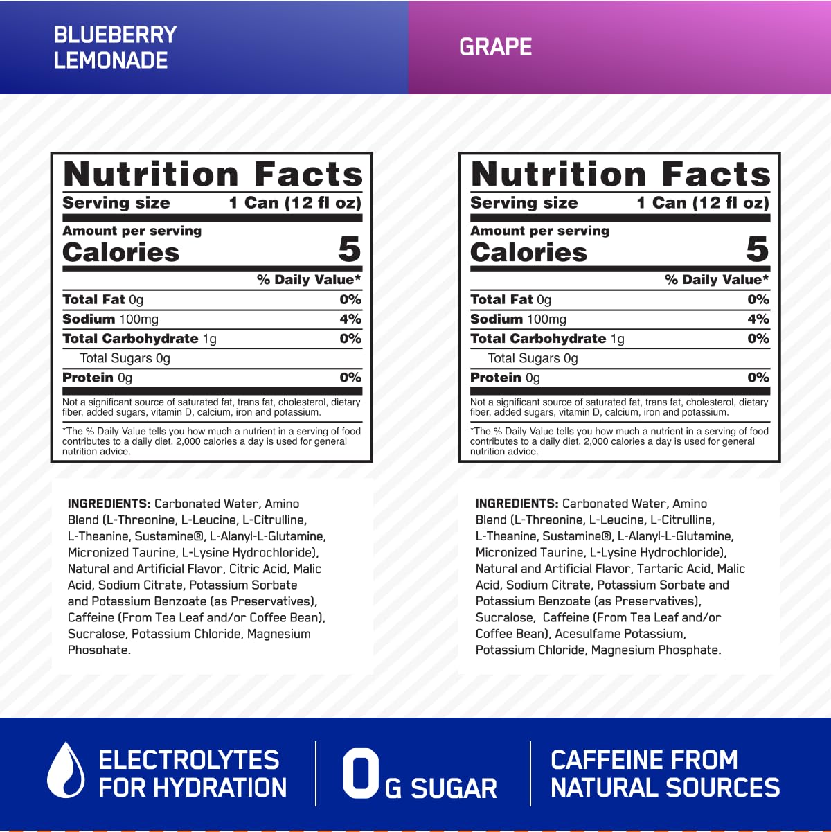 Optimum Nutrition Amino Energy Sparkling Hydration Drink, Electrolytes, Caffeine, Amino Optimum NutritionBuy Supplements Australia