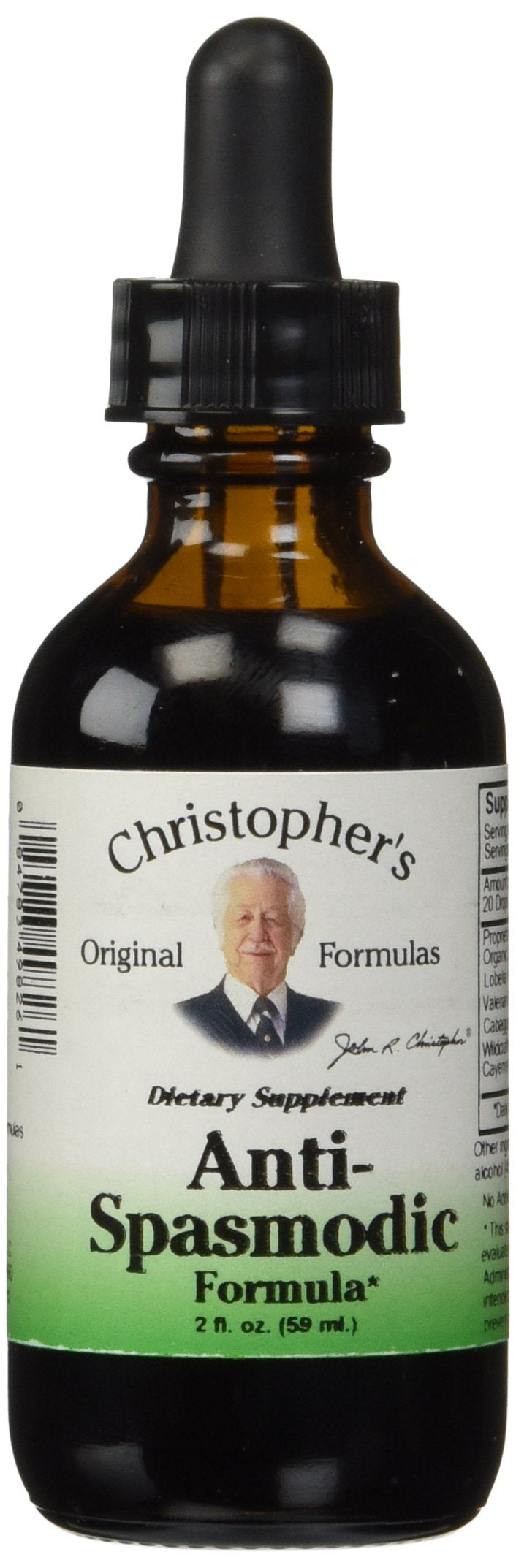Christopher’s Original Formulas Anti-Spasmodic Formula | 2 oz Liquid Herbal Supplement | Synergistic Blend for Nervous System Support | Skullcap, Valerian & Cayenne Christopher's Original FormulasBuy Supplements Australia