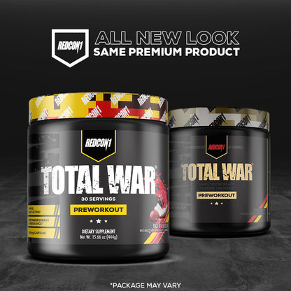 REDCON1 Total War Preworkout - Contains 320mg of Caffeine from Green Tea, Juniper REDCON1Buy Supplements Australia