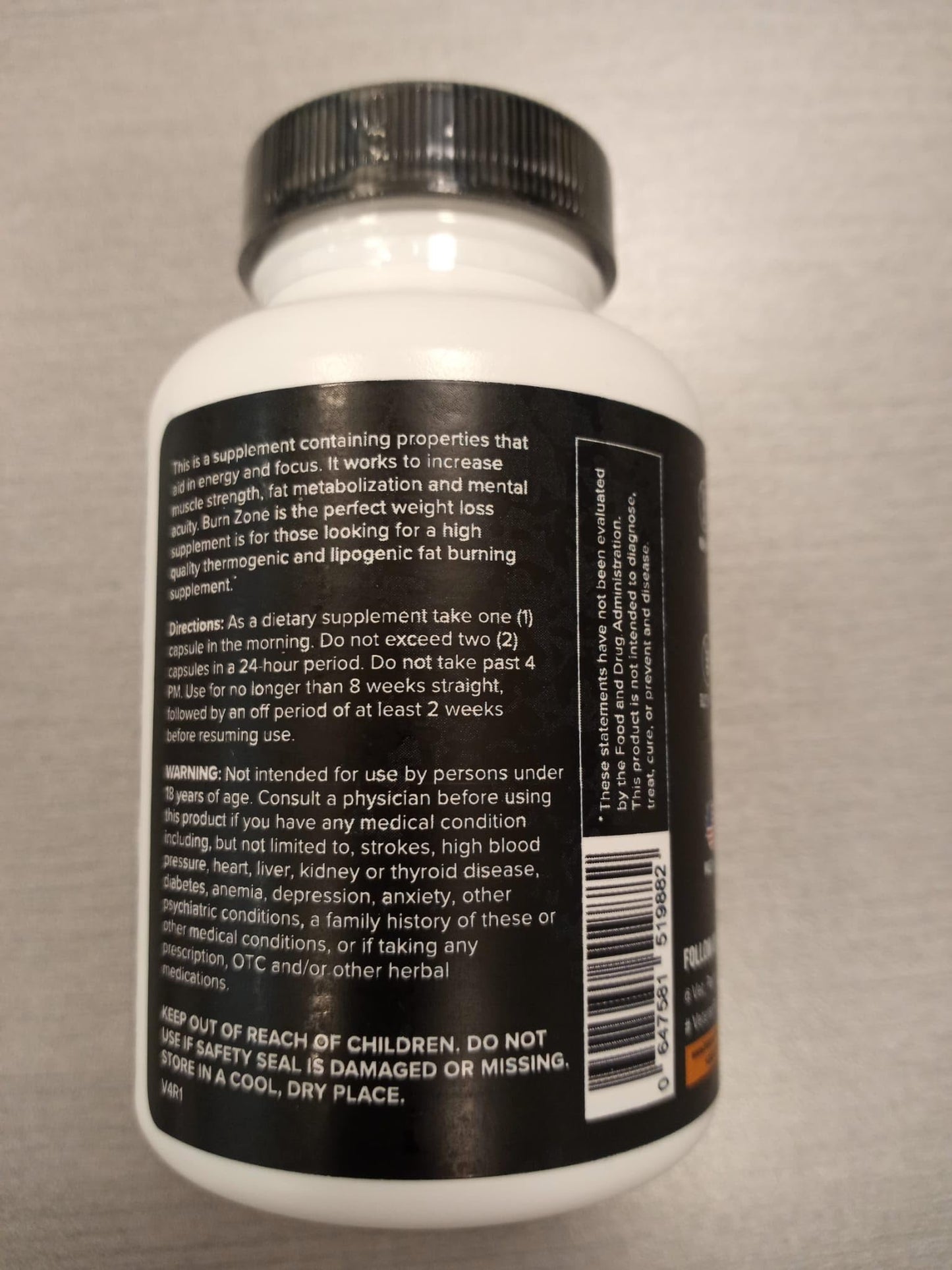 Veteran Performance Burn Zone Thermogenic Fat Burner 2 Pack – Metabolism Booster Veteran PerformanceBuy Supplements Australia