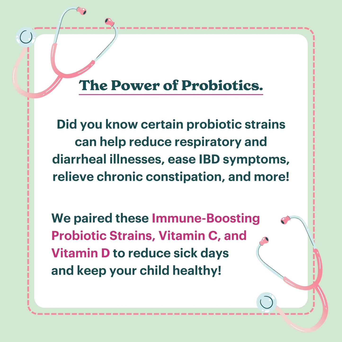 MamaDoc Rx Certified Organic Kids & Teens Probiotic Immune Defense - 5 Billion CFUs | Sugar Free, Vegan, Gluten-Free | 14 Probiotic Strains, Prebiotics, Vitamin C & D | 30 Chewable Tablets, Ages 4+ MamaDoc RxBuy Supplements Australia