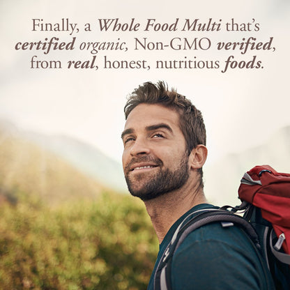 Garden of Life Organics Whole Food Multivitamin for Men, 120 Tablets, Vegan Mens Vitamins and Minerals for Health and Well-Being, Certified Organic Vegan Multi Garden of LifeBuy Supplements Australia