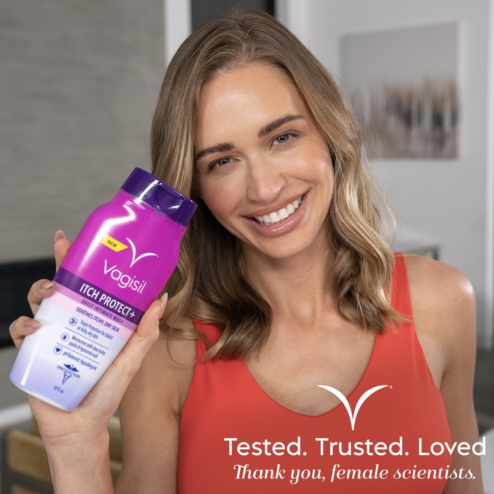 Vagisil Feminine Wash for Intimate Area Hygiene and Itchy, Dry Skin, Itch Protect+ Crème Wash VagisilBuy Supplements Australia