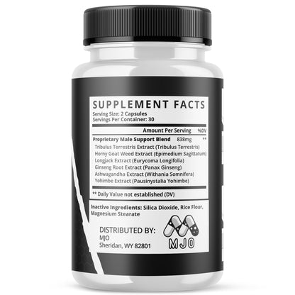 Apex Force Capsules, Official ApexForce Supplement Pills with All Natural Ingredients, Apex Force Maximum Strength Support with Premium Vitamins for Advanced Health & Overall Wellness (60 Capsules) MJOBuy Supplements Australia