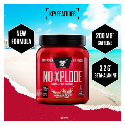BSN Nutrition N.O.-Xplode Pre Workout Powder Food Supplement, Energy and Focus BSNBuy Supplements Australia