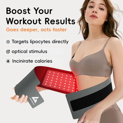 Red Light Therapy Infrared Belt: Pain Relief Body Pad 100 LEDs Red Light Therapy Belt ADVARAYSBuy Supplements Australia