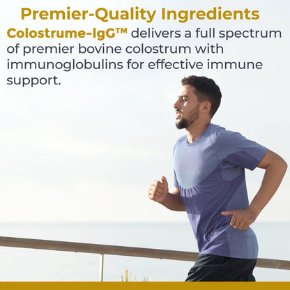 Premier Research Labs Colostrum-IgG - Colostrum Supplement, Bovine Colostrum for Humans, Cow Colostrum for Immune Health, Superfood with Lactoferrin, Amino Acids, Nucleotides - 60 Capsules Premier Research LabsBuy Supplements Australia