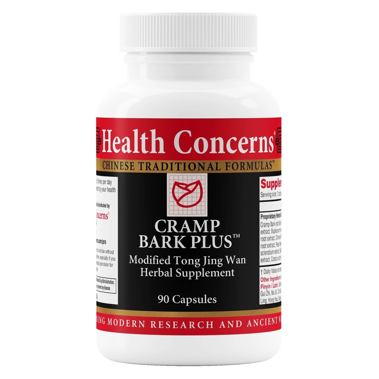 Health Concerns Cramp Bark Plus – Menstrual Cramp Relief & Hormonal Balance – Circulation Support – Dong Quai, Black Cohosh, Bupleurum & Chinese Herbs – Herbal Supplement for Women – 90 Capsules Health ConcernsBuy Supplements Australia