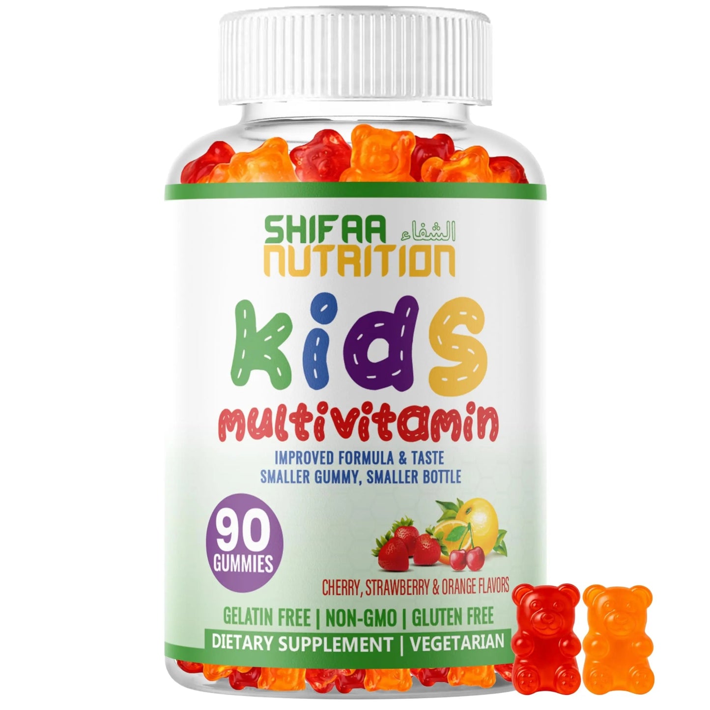 SHIFAA NUTRITION Halal Kids Multivitamin Gummies, 45-90 Days Supply, with All Essential Kids Vitamins SHIFAA NUTRITIONBuy Supplements Australia