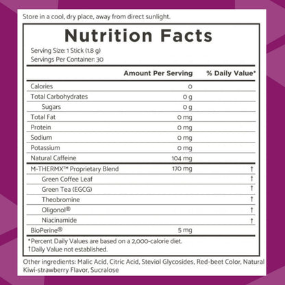 TRIM Stik, Appetite Control, Delicious Kiwi Strawberry beverage, low-calorie, 30 ct YoungevityBuy Supplements Australia
