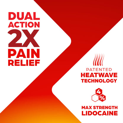 ThermaCare Heat + Max Strength 4% Lidocaine Roll-On - Dual Action Pain Relief with Patented Heatwave Technology - Targeted No-Mess Relief for Back, Neck, Muscles, & Joints ThermaCareBuy Supplements Australia
